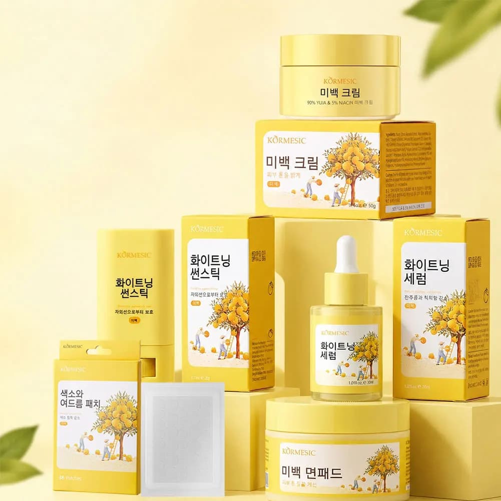 Nicotinamide Whitening Sunscreen Stick Face Cream Moisturizing Essence Efficient Sunscreen Deep Moisturizing Mild Skin Care Set
