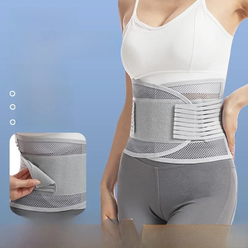 Cintura di Supporto Lombare Traspirante per Sport, Corsa e Fitness, per Lunghe Sessioni Sedute, Sottile e Leggera