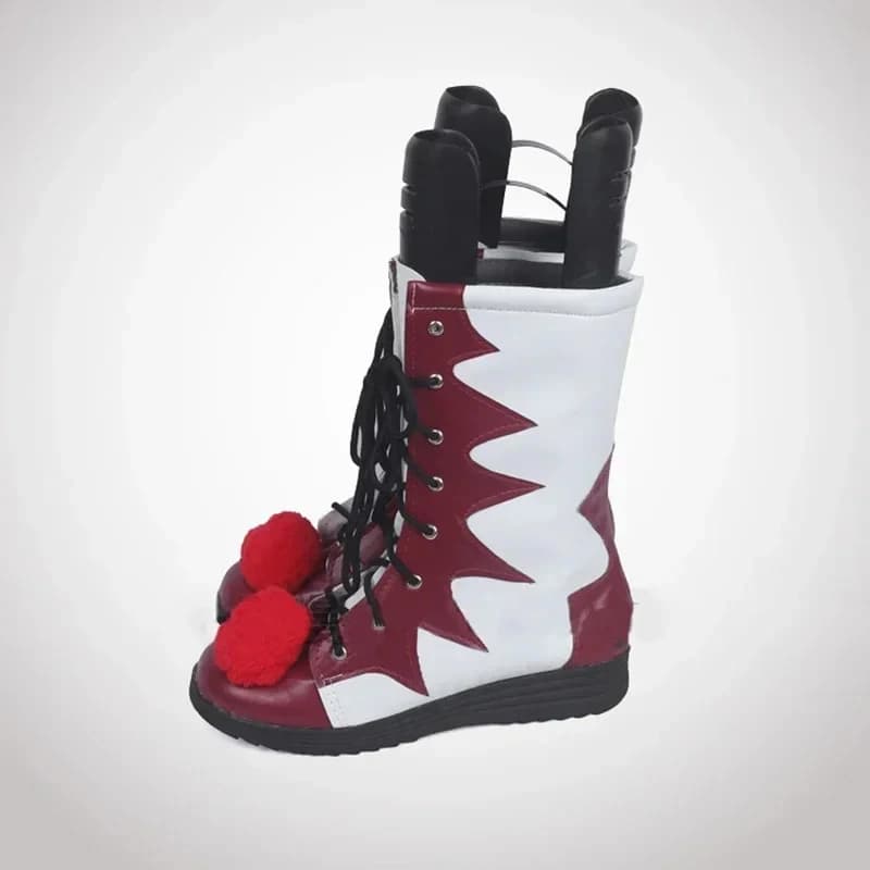 2026 Stephen King'S It Pennywise Shoes Mask Cosplay Scary Clown Boots Men Custom Halloween Christmas Costumes Accessories G7SZG