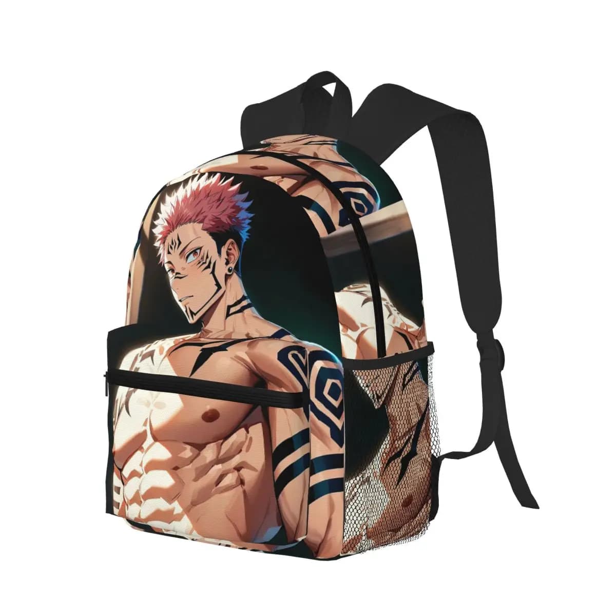 Sukuna Ryomen - Jujutsu Kaisen Zaino per studenti Borsa da scuola Zaino da viaggio per escursionismo per borse a tracolla per ragazzi e ragazze