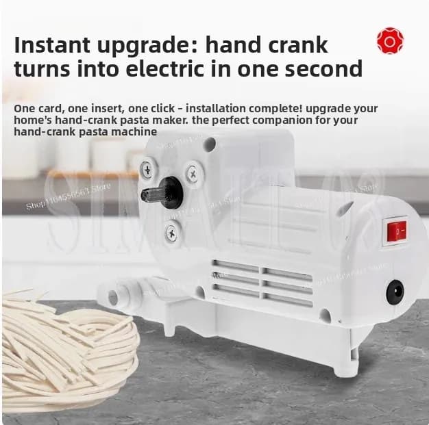 Macchina per la pasta Macchina per la produzione di noodle Motore Strumento elettrico automatico fai-da-te 220V / 110V Motore universale per noodle manuali