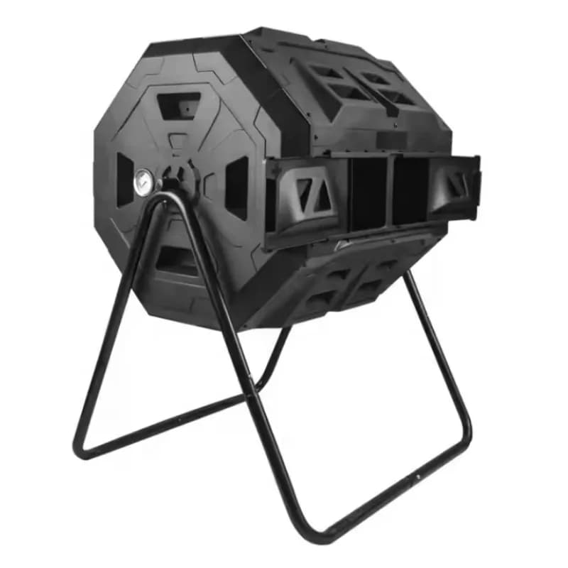 Top Seller Cheap Price 160L Outdoor Rotary Composter Tumbling Compost Garden Compost Bin