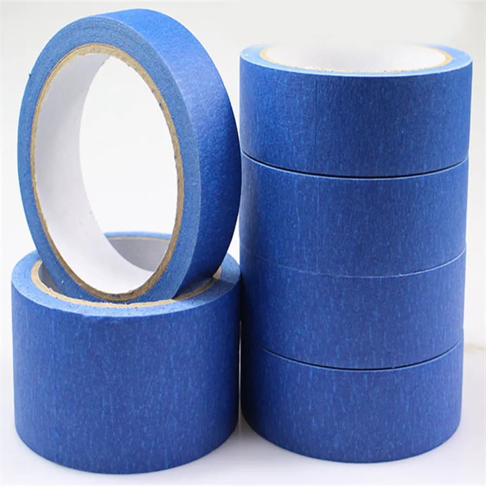 Nastro in Poliimmide Resistente al Calore 45mm x 30m per Stampanti 3D, Eccellente Adesione, Finitura Liscia, Senza Residui, Nastro Blu Largo per Pittori