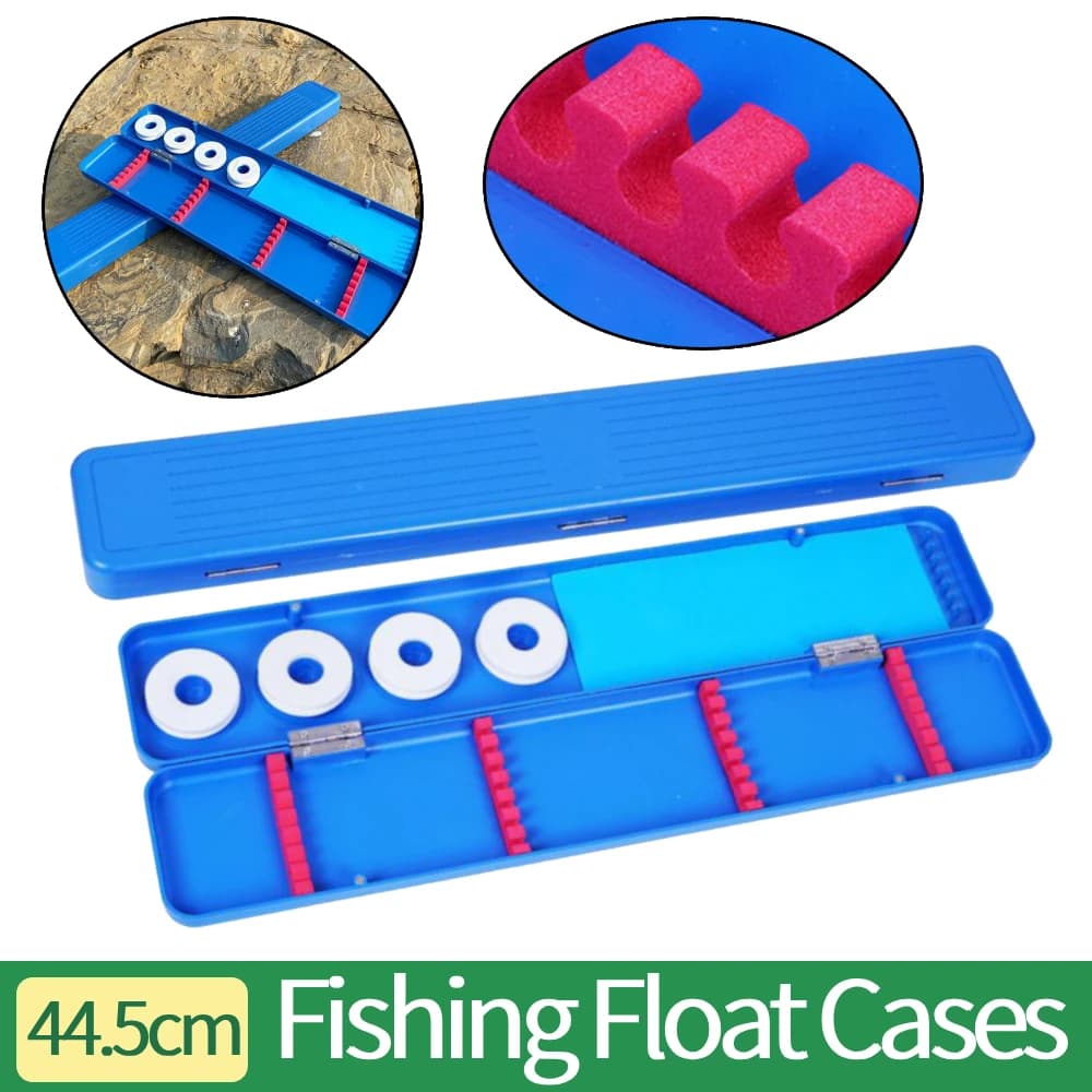 Scatola Multifunzionale per Attrezzatura da Pesca, Contenitore per Galleggianti, Organizer Multiuso per Accessori da Pesca