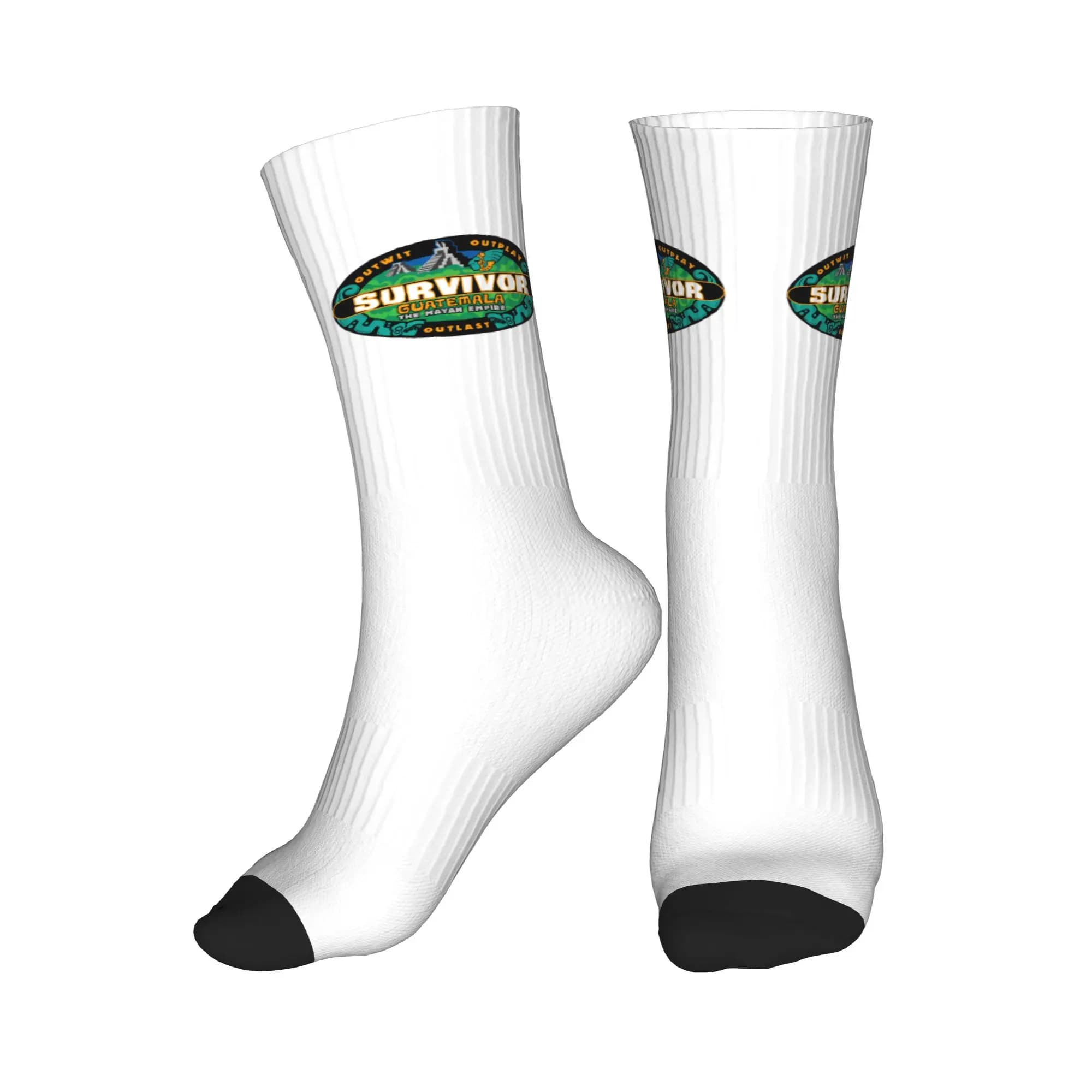 Nice men's socks for adventure game, TV series, TV shows, breathable and warm unisex socks with 3D print