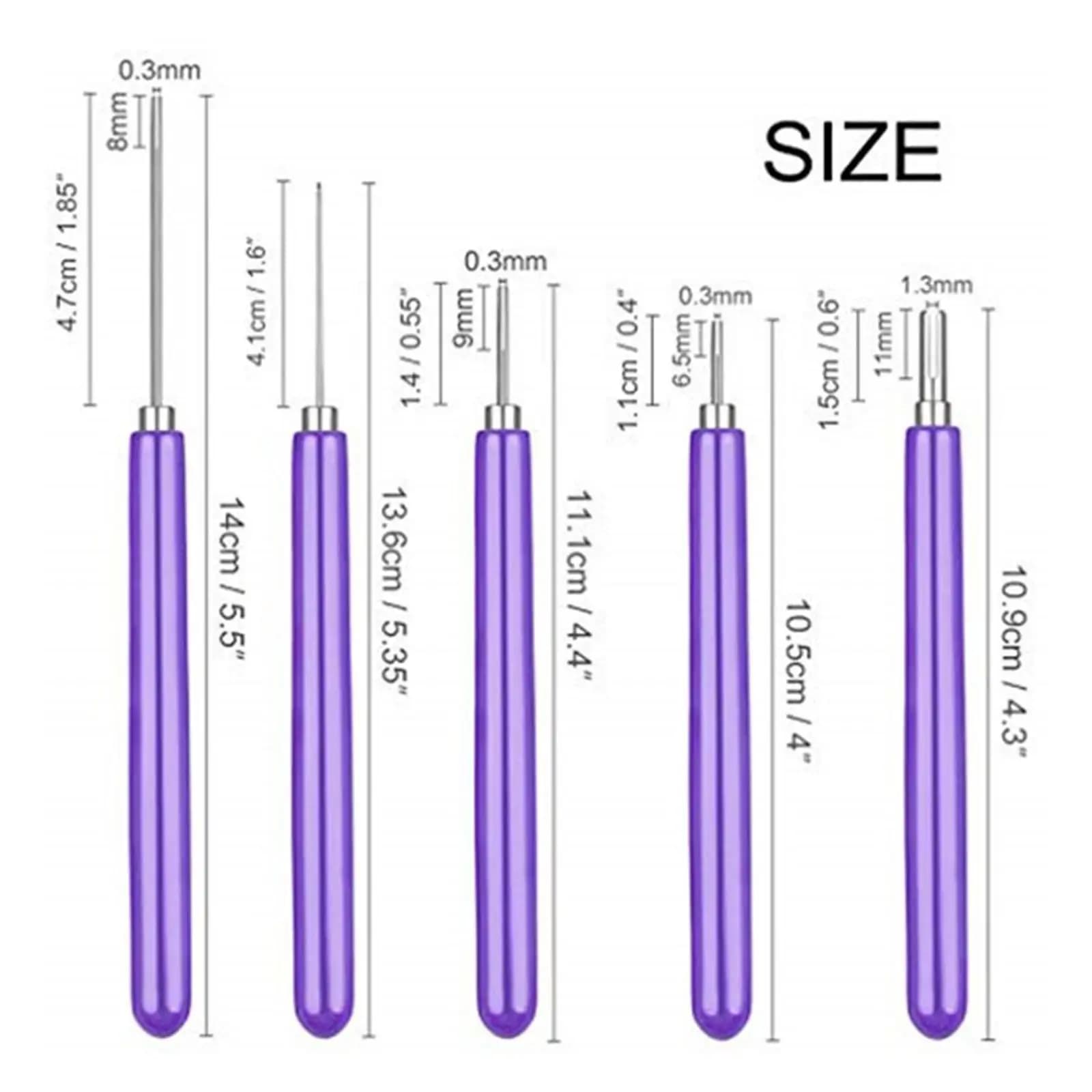 Quilling Complete Kit Assorted Slotted Pens Curling Tool Set for Decorative Paper Crafts Beginners Scrapbooking Supplies