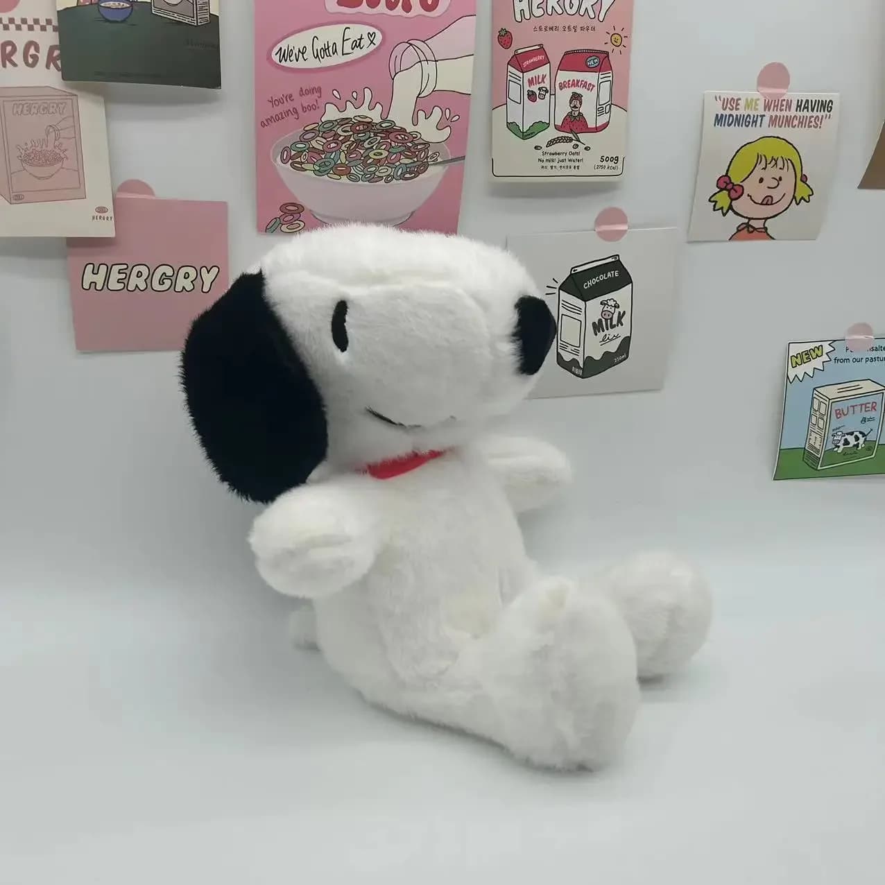30 cm Kawaii Snoopy peluche cane bianco morbido cuscino bambola di pezza animale del fumetto regali di compleanno!...