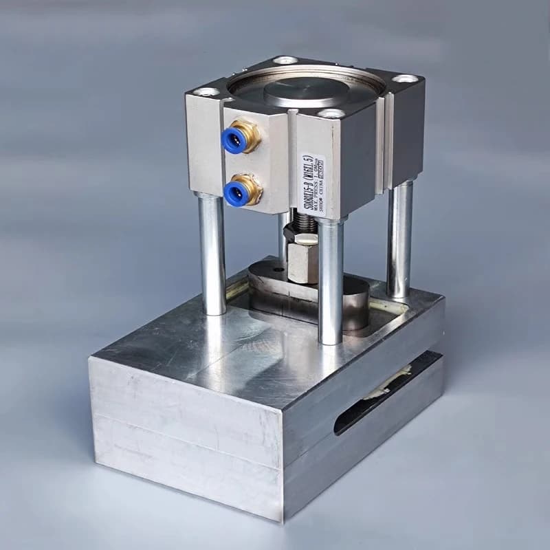 Bag Handle Punching hine Pneumatic Punching hine for Plastic Bag and Non-Woven Fabric Handle Holes Flat Bag Punching hi
