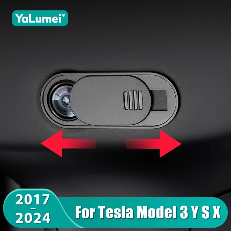 For Tesla Model 3 YSX 2017- 2019 2020 2021 2022 2023 2024 Interior Car Webcam Camera Protection Privacy Cover Accessories