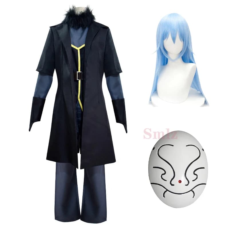Rimuru Tempest Costumi Cosplay Tensei Shitara Slime Datta Ken Anime Quella volta che ho sono reincarnato come una parrucca per costumi di melma