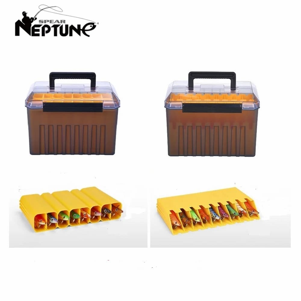 New multifunction box for fishing gear, squid, jig hook, organizer box, web foot, octopus, egi, rigid bait container, sea tools case