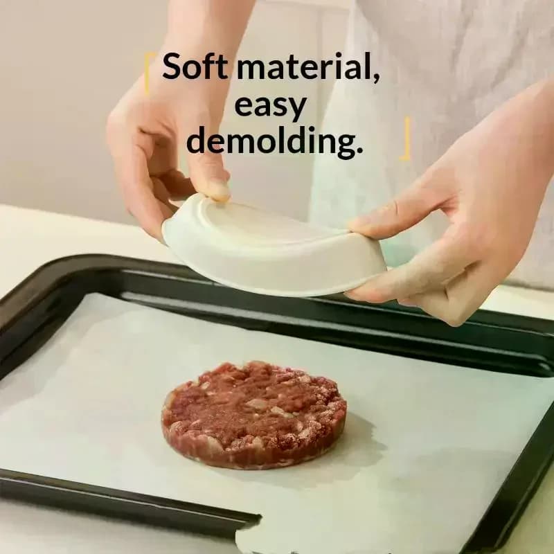 Scatola per il pranzo circolare in silicone con piatty di manzo Scatola per la conservazione della freschezza in silicone riscaldata al microonde, Bento Box per insalata snack