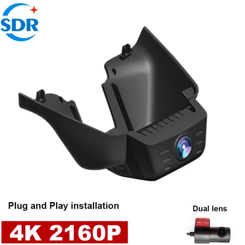 4K Plug And Play Car DVR Wifi Dashcam front and rear for Honda CR-V CRV CR V Hybrid 6th Gen 2023 2024 with GPS Track & APP Watch