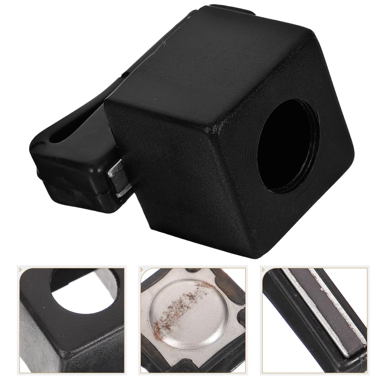 Set di 1 Porta Gesso Magnetico in Plastica per Stecca da Biliardo, Accessorio Resistente alle Cadute ed Elegante