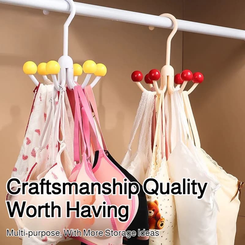 1pc Portable 360 ° Rotating Hook for Clothes, Sliding Claw Hook, Multifunctional Bag Door, Home Clothes Hanger, Home Accessories