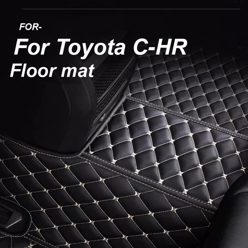 LUXURI Tappetini Auto In Pelle per Toyota C-HR CHR 2016 2017 2018 2019 2020 Tappeti Tappeti Pad Parti Interne Accessori