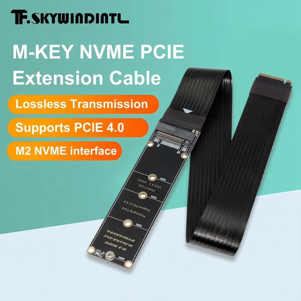Cavo di espansione M2 NVME NGFF M-KEY Scheda di espansione esterna SSD PCIE4.0 adatta per SSD M.2 2230 2242 2260 2280