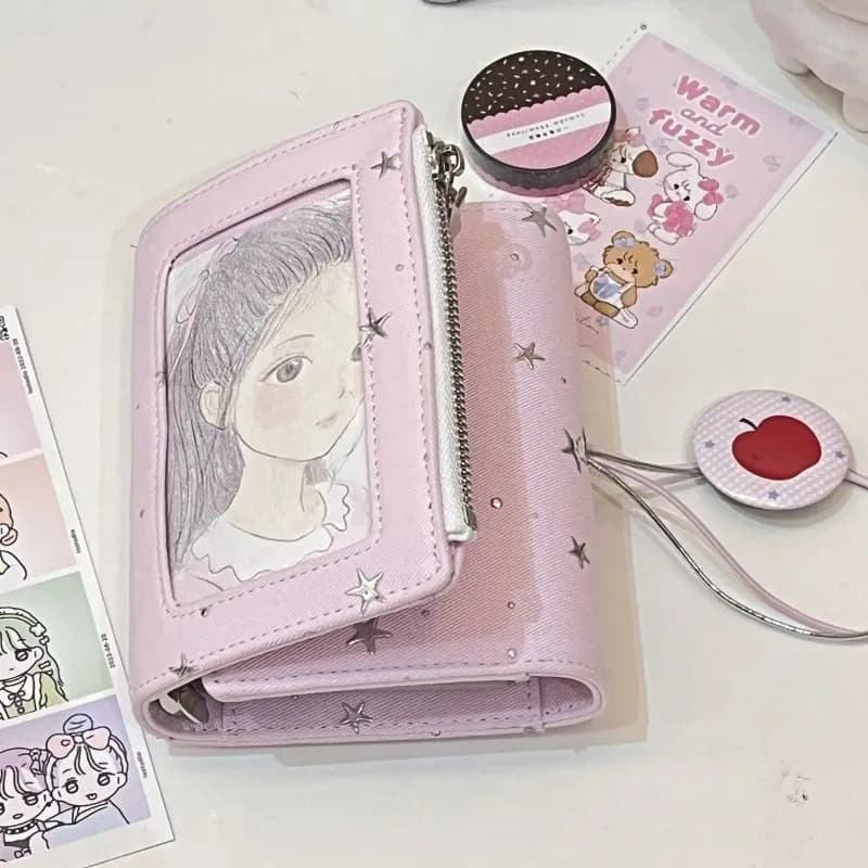Cowboy Starry Sky M5 Tri-fold Loose Leaf Notebook Journal Planner for Students School Gift Stationery