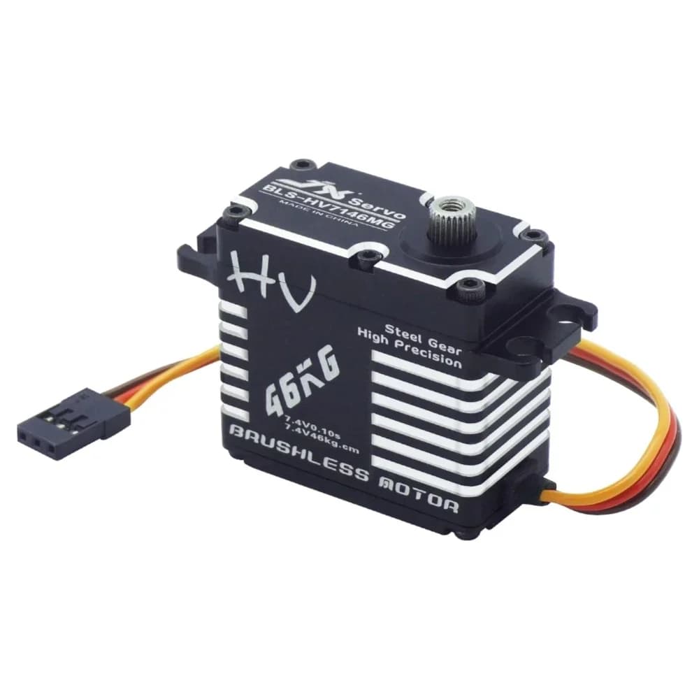 Nuovo Servo JX BLS-HV7146MG 46KG Digitale Brushless Standard Impermeabile Completamente CNC per Auto RC, Camion, Crawler, Elicottero, Robot