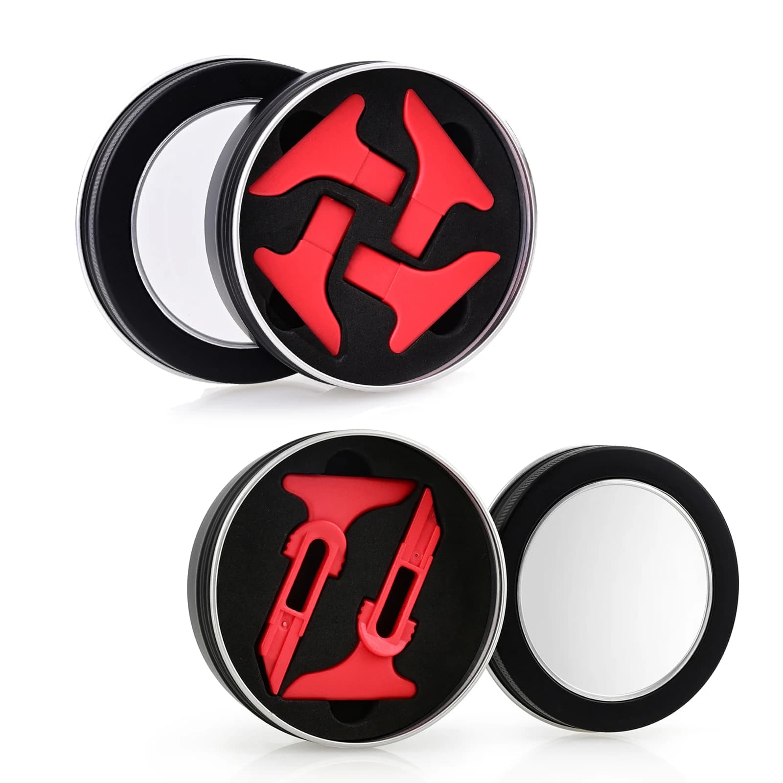 Set di spatole FOSHIO per la sigillatura e l'applicazione di pellicole viniliche, compatibili con i coltelli NT Cutter, ideali per la decorazione auto e la tinta dei vetri.