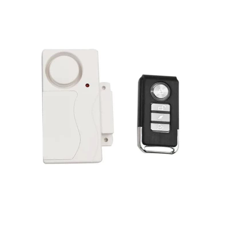 Kit campanello di allarme di sicurezza per negozio Wireless rilevatore di sensori magnetici per porte e finestre avviso di sistema di sicurezza domestica con telecomando