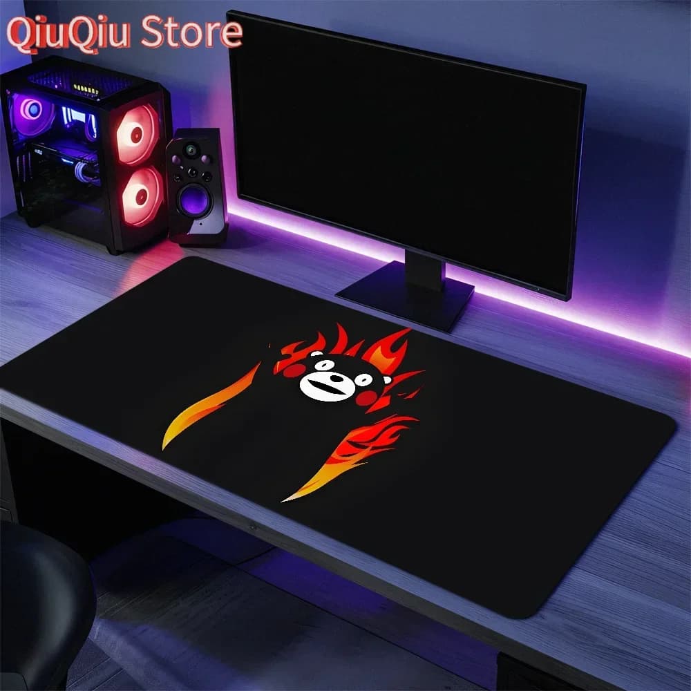Simpatico tappetino per mouse K-Kumamon Cartoon tastiera ergonomica per ufficio in gomma PC antiscivolo anti-caduta casa personalizzata miglior prezzo tappetino da scrivania grande