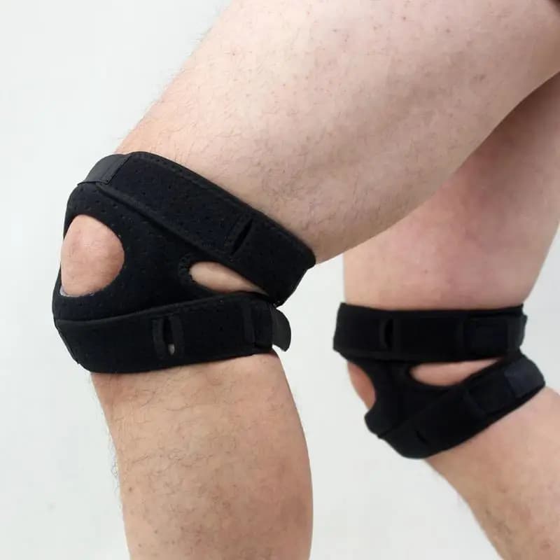 Ginocchiera per bambini per sport Manicotto di supporto rotuleo Protezione per bambini Pressurizzare ginocchiera per movimenti attivi Ciclismo Salto