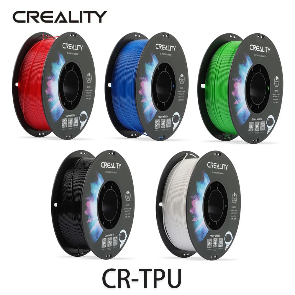 Filament Creality CR-TPU 1.0 kg 1.75 mm high resilience soft adhesive 210-240 °C Printing temperature Original materials for 3D printer