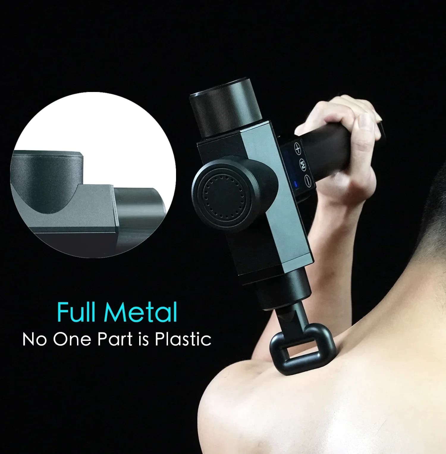 2026 More Powerful Professional 16mm Muscle Massage Gun Deep Tissue Percussion Massage Gun Fitness Fascia Gun