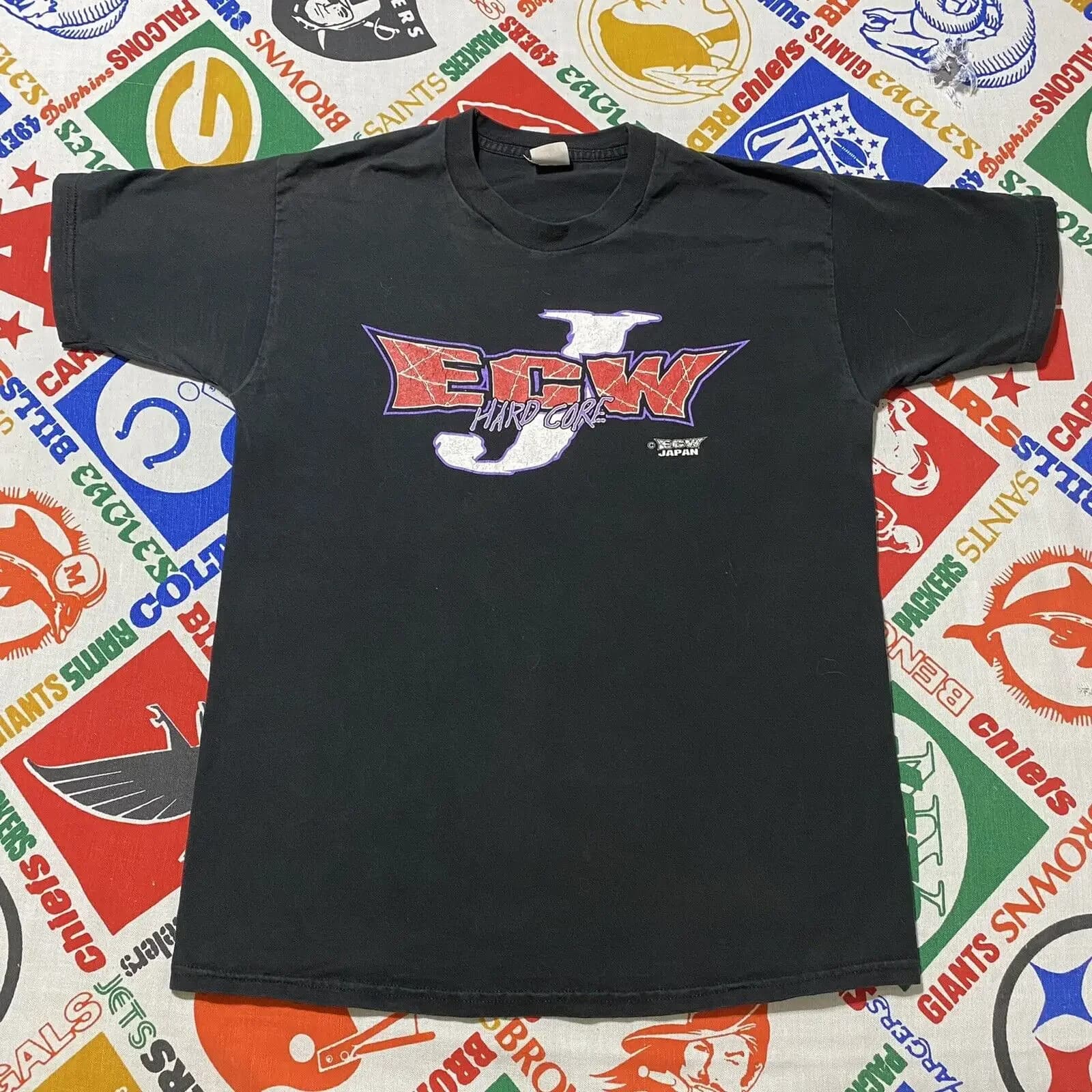Ecw J Japan T Shirt uomo Xl Extreme Championship Wrestling
