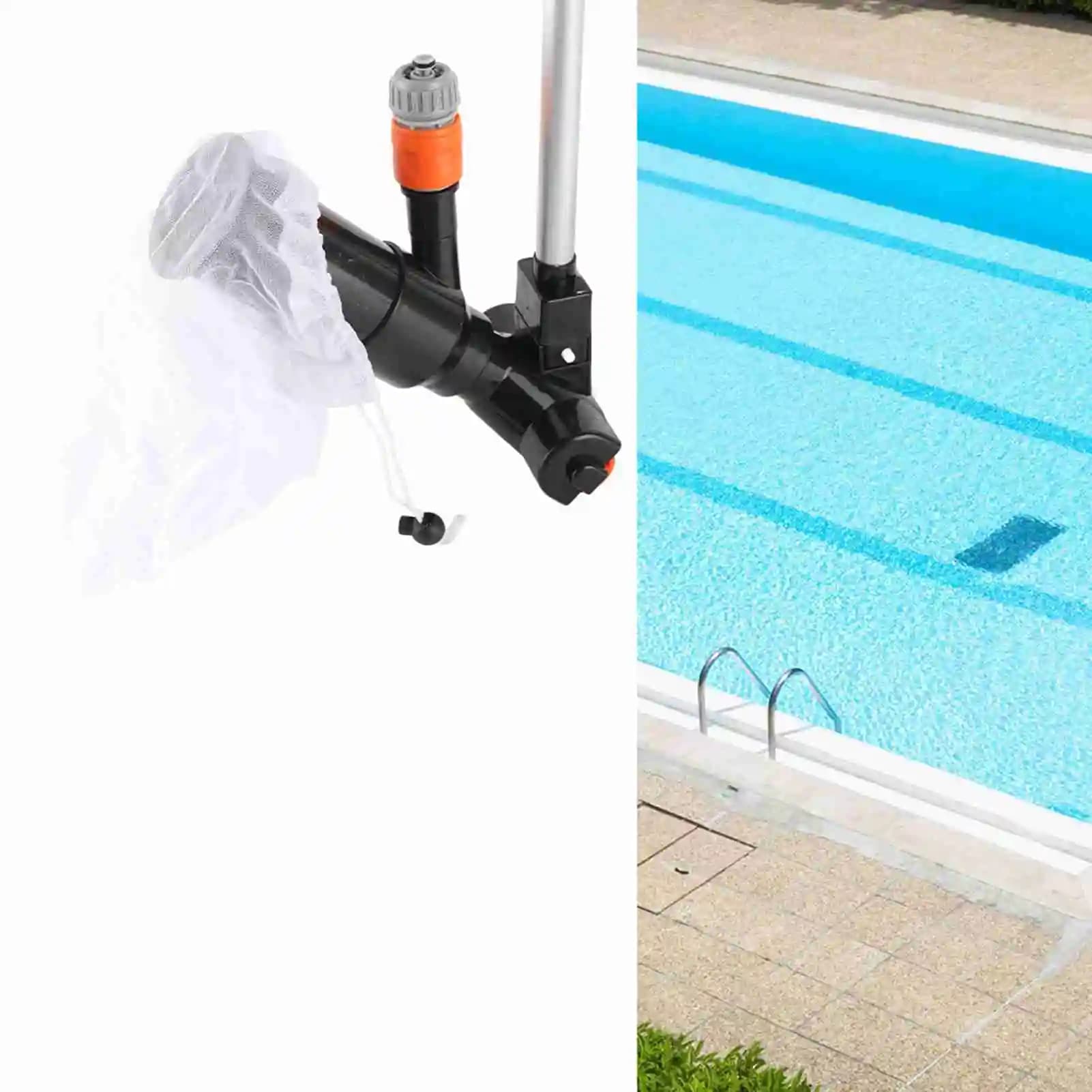 Aspiratore portatile per la pulizia di piscine e laghetti, strumento per la pulizia di piscine domestiche
