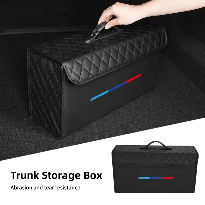 Bagagliaio di un'auto Scatola di Immagazzinaggio Multiuso Portatile Organizzatore di Viaggio Strumenti Borsa Per BMW E46 E90 E60 F10 E39 F30 E36 F20 E87 E90 E70 E91 E30 G