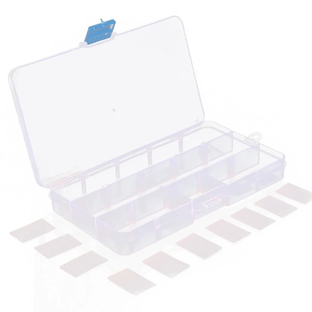 10/15/24 Grills Fishing equipment box Squid Jig Esca Durable Tool Case Visible Fishing Equipment Box Fishing equipment Recalling Hooks Storage box