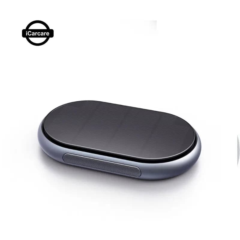 Purificatore di fumo solare Filtro HEPA Aria condizionata Odore Deodorante Cruscotto Decorazioni Auto Air Clearner apparecchio per auto elettrica