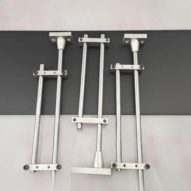 Macchina per maschere, albero di scarico a cono superiore in nylon, asta incrociata da uno a due accessori per albero di scarico N95, asse ottico zero
