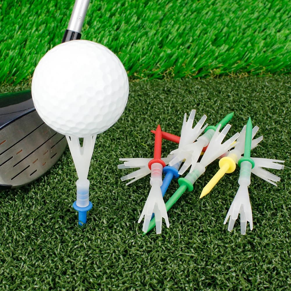 Tees da Golf a 12 punte in plastica 70 83MM meno forniture di attrito