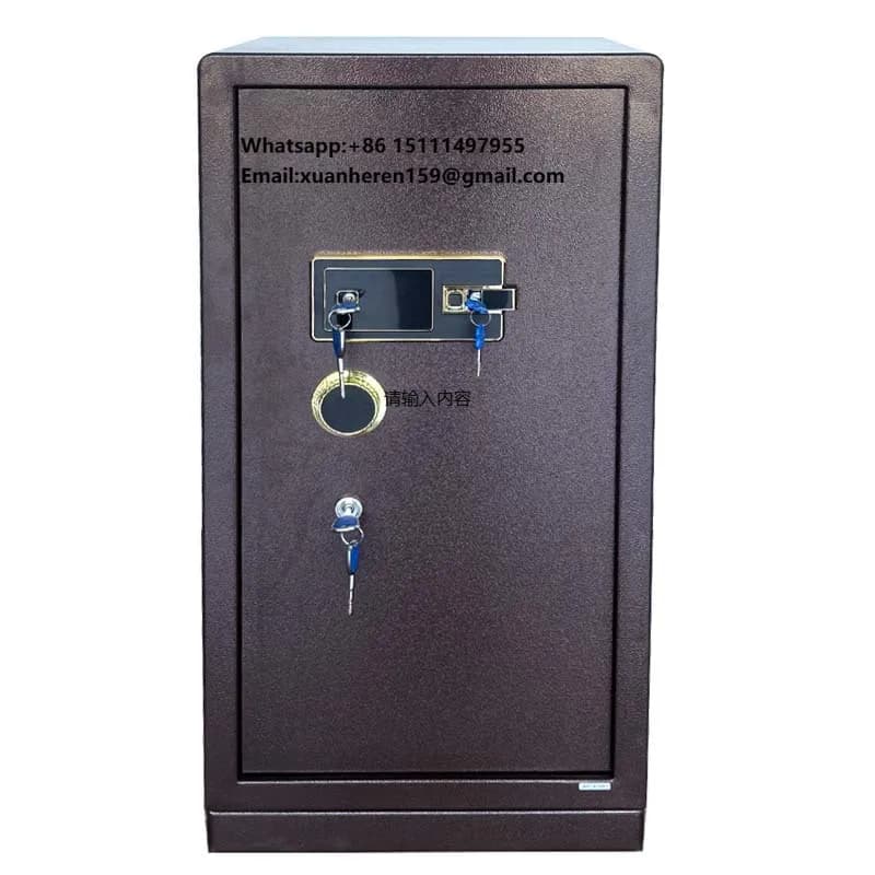 Smarwish TUYA APP WIFI Biometric Fingerprint Digital Safe Box Heavy Security Steel Money Electronic Safes for Home Office Hotel