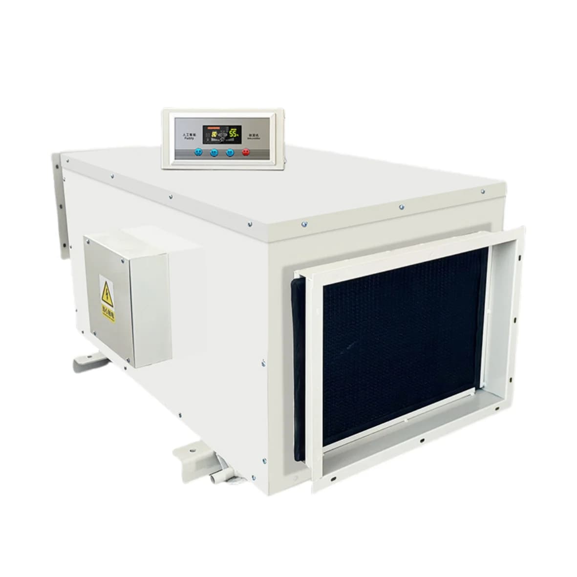 158L/D Ceiling Dehumidifier With Drain Hose Moisture Control System For Warehouses Basements Other Garden Supplies