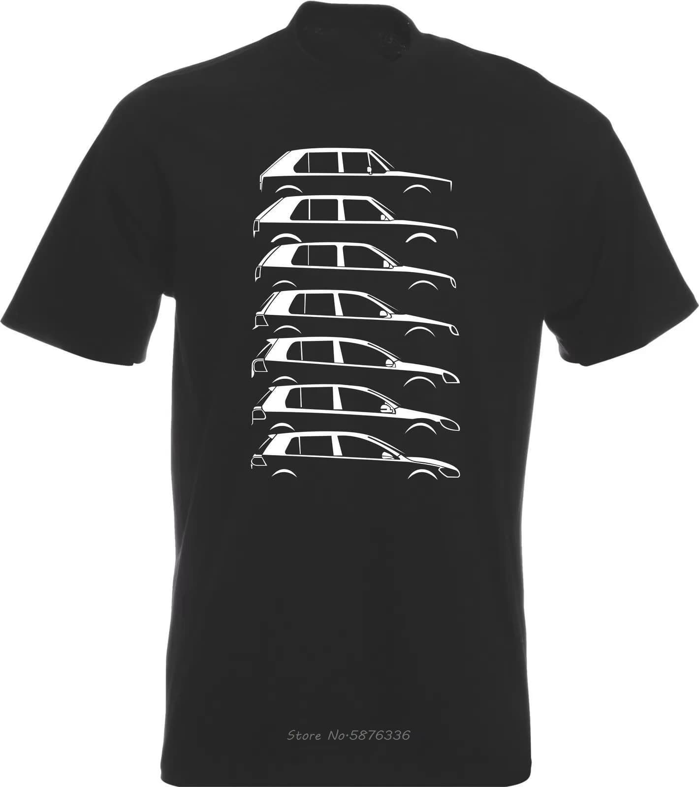 T-shirt Uomo Estivo in Cotone Ispirato a Golf GTI VDUB MK - Collezione 2026 Hot Sale Fashion Evolution