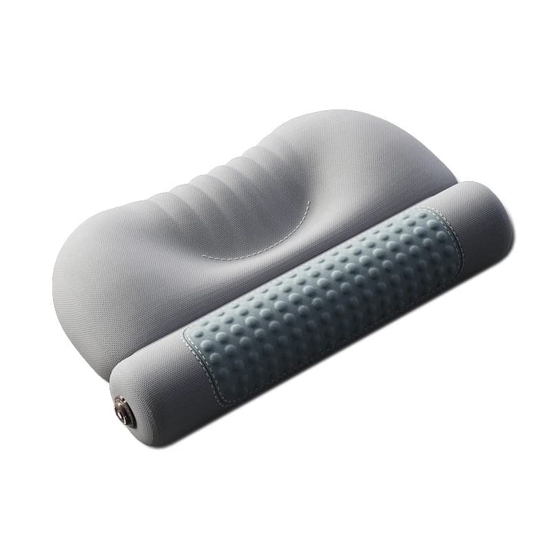 Heating Memory Foam Cervical Pillow Herbal Neck Support for Pain Relief Sleeping Neck Alignment Ergonomic Design