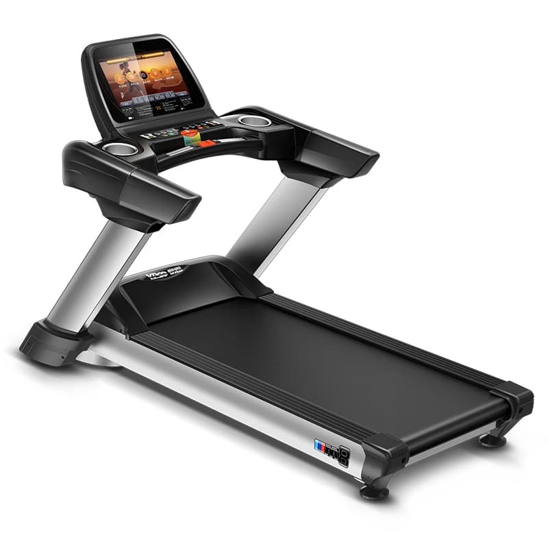 YPOO Gym Use commercial treadmill 21 km/h Fitness equipment Smart electric treadmill treadmill Width belt 58 cm with APP