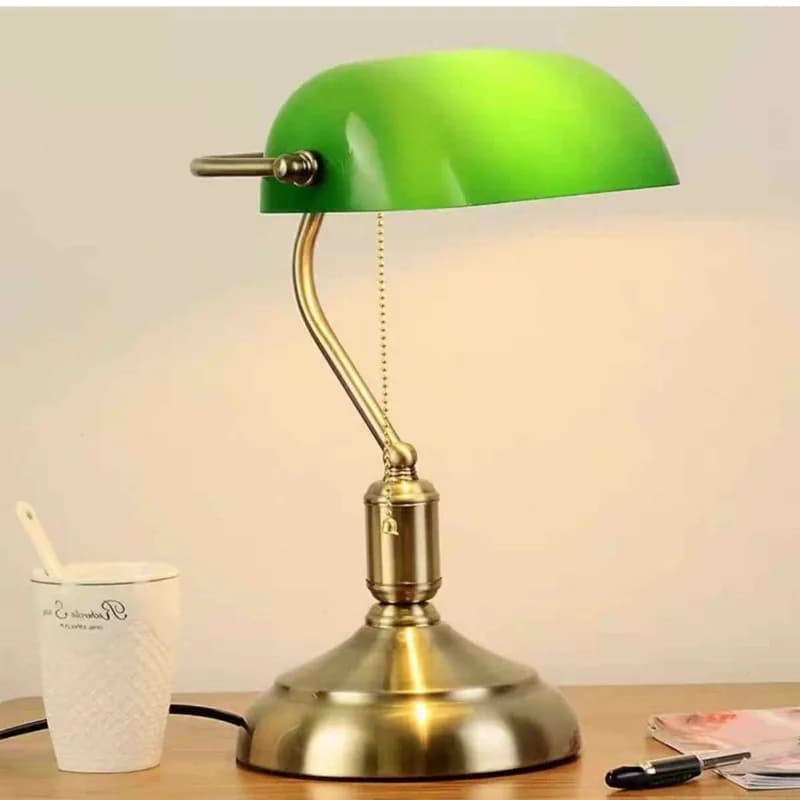 Lampade da tavolo a banca regolabili Paralume in acrilico con controllo della cerniera a LED senza lampadina Luci da scrivania per studio da ufficio, camera da letto, soggiorno