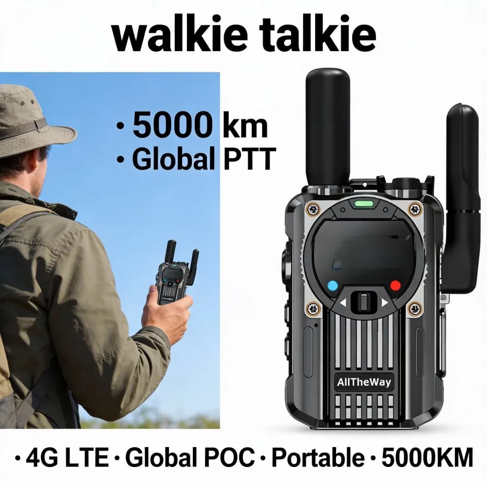 M66 walkie-talkie globale chiamata a distanza illimitata bidirezionale funzione radio shell leggero mini walkie-talkie da flotta colorata