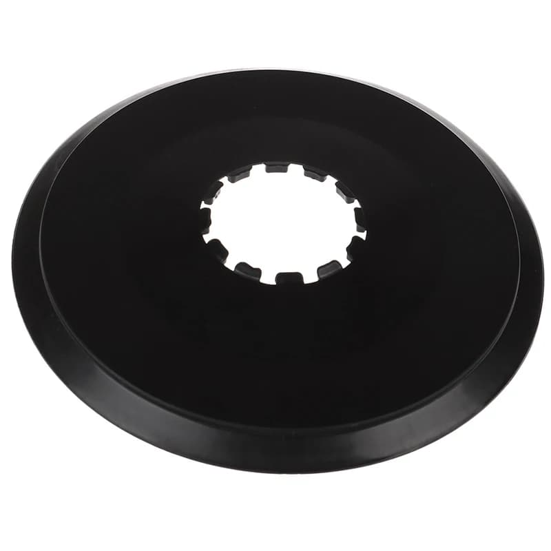 Black Bike Spoke Protector Guard for Bicycle Rear Wheel Freewheel Cassette - Safety Accessory for Enhanced Cycling Experience