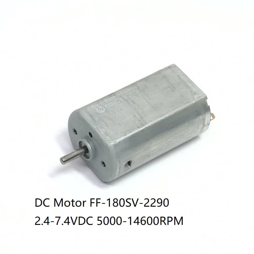 DC Motor FF-180SV-2290 2.4-7.4VDC 5000-14600RPM Engine 180 For electric toothbrush/table FF-180