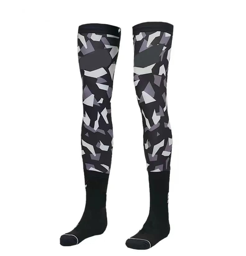 Nuovi Calze da Corsa 2026 per Motocross MX, Calze a Compressione con Protezione Ginocchio, Calze Enduro, Calze Top per Motocross, Calze Sportive Protettive per MTB ATV