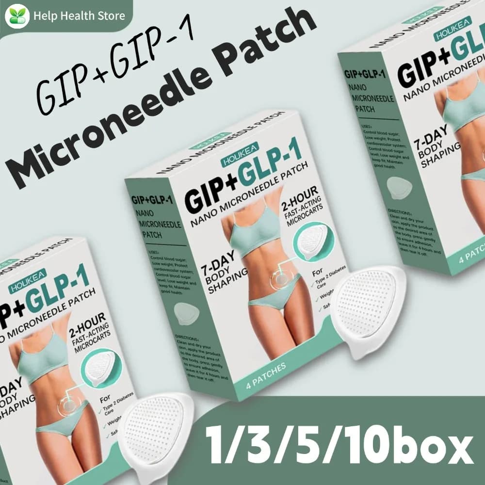 10/5/3/1 Nano Patch box for body care GLP1 Peptide Formula for string Raising contours Weight loss Burning fats Without stress Daily care lazy