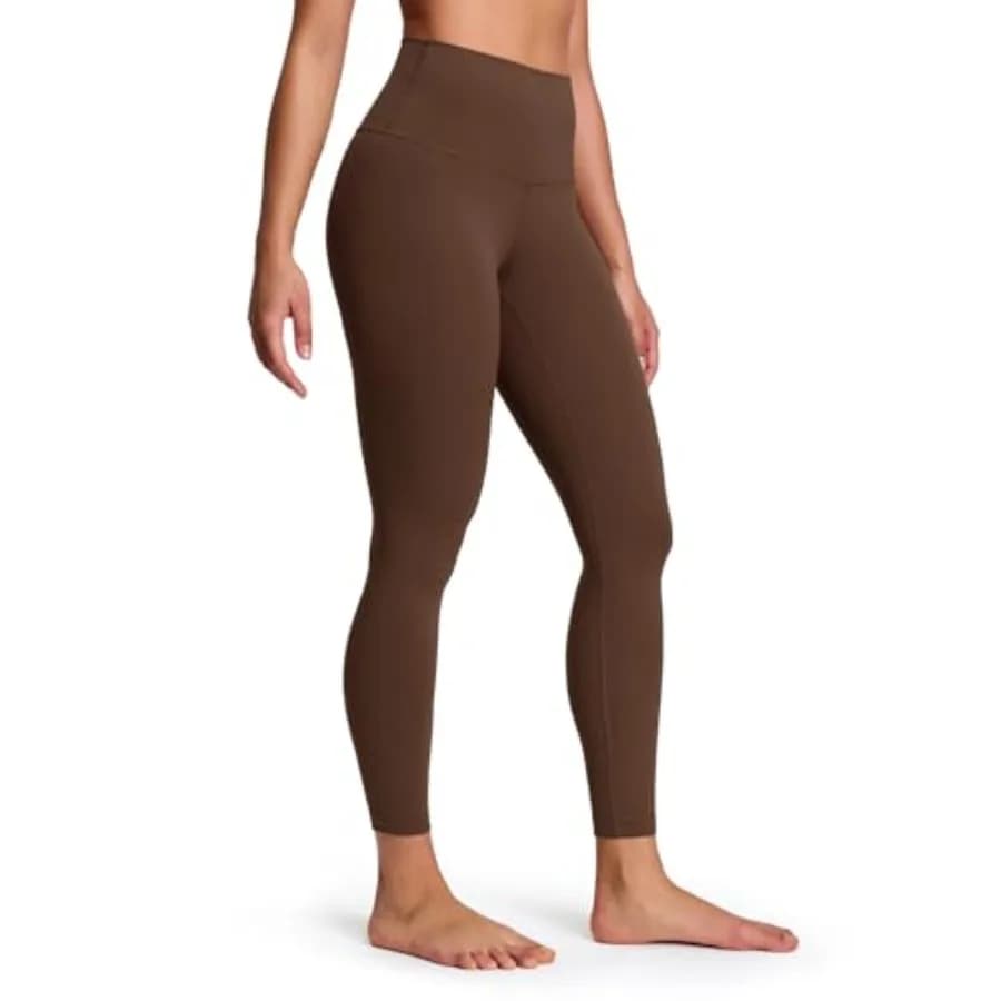 HeyNuts PureandPlain x Leggings 25'', Leggings da yoga 7/8 morbidi come il burro, leggeri ma comodi