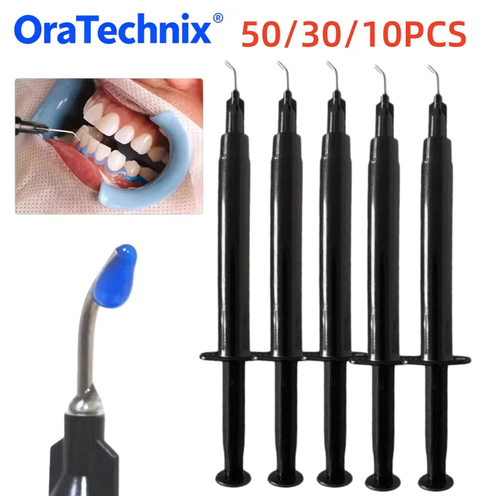 50/30/10PCS Dental Gum Protector 1.5ML Gingival Barrier Dam Tooth Sy-ringe Gel Professional Teeth Protective Agent