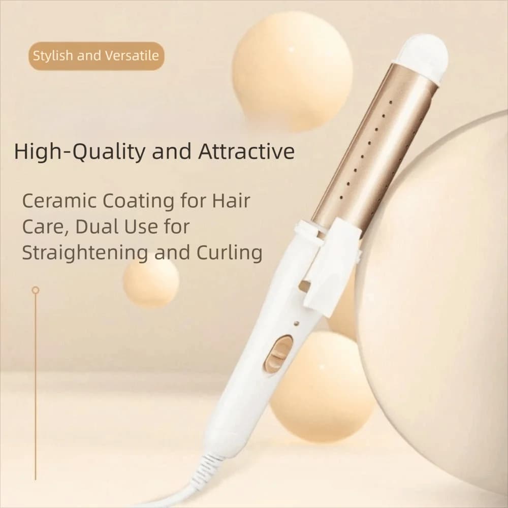 Professional ceramic hairdresser, temperature control, quick heating, electrical curls, wand, portable iron travel hair curler